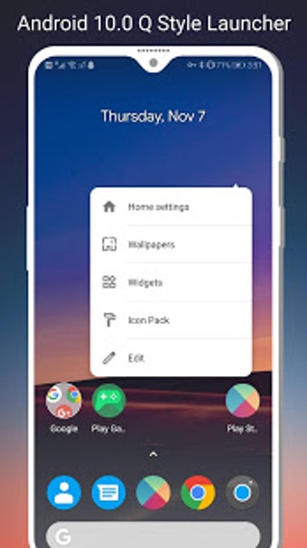 Imagen 0 para Q Launcher for Android 10…