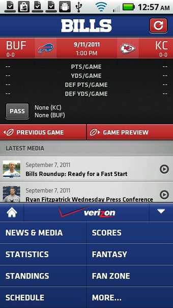 Imagen 2 para Buffalo Bills Mobile