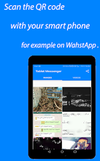 Imagen 1 para Tablet Messenger for What…
