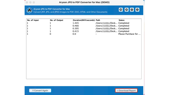 Imagen 0 para Aryson Mac JPG to PDF Con…