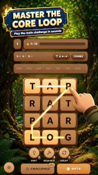 Image 0 for WordGrid - Brain Puzzle
