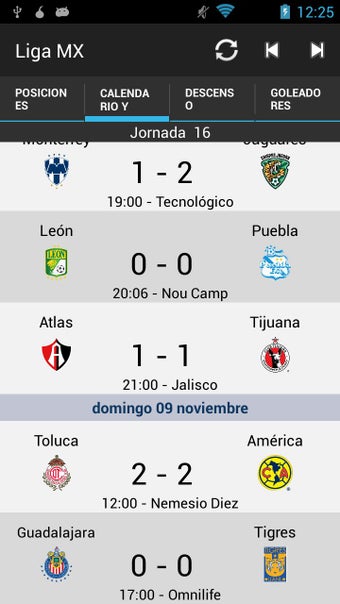 Liga MX Standings APK for Android Free download and software reviews CNET Download