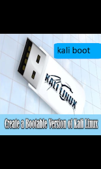 Image 0 for kali linux setup usb boot…