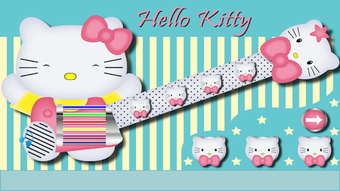 Image 2 for Hello-Kitty Guitar
