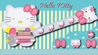 Image 0 for Hello-Kitty Guitar