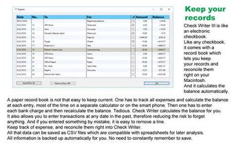 Image 0 for Check Writer III+ for Win…