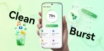 Image 0 for Clean Burst Clean Up Junk