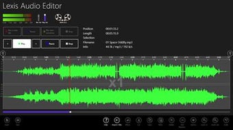 Image 3 for Lexis Audio Editor for Wi…