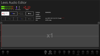 Image 0 for Lexis Audio Editor for Wi…