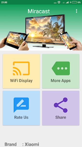 Imagen 1 para Miracast Screen Mirroring…