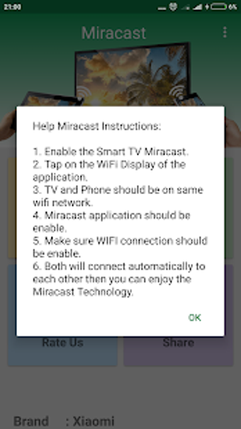 Image 0 for Miracast Screen Mirroring…