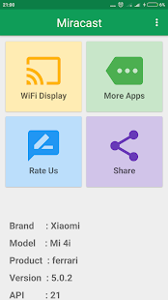 Imagen 3 para Miracast Screen Mirroring…