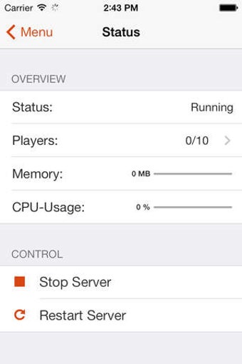 Image 0 for McMyAdmin Mobile for Mine…