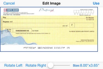Image 0 for Print Cheque
