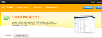 Image 0 for IBM LotusLive iNotes