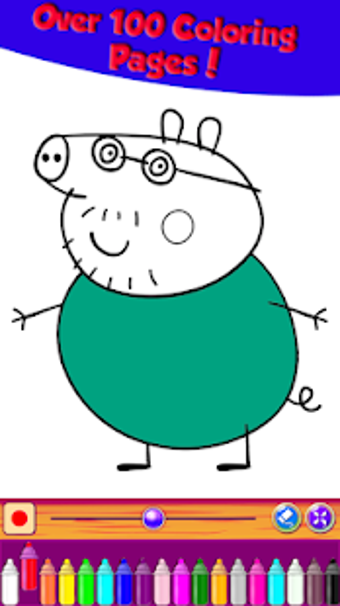 Imagen 0 para pepa Coloring Book Pig Dr…