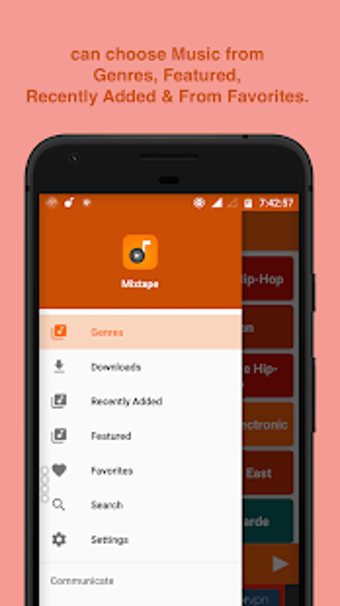 Image 0 for Mixtape Music Player