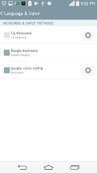 Imagen 1 para Bangla Keyboard