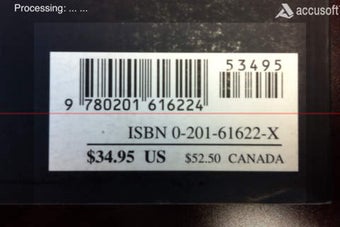 Image 0 for Accusoft Barcode Scanner