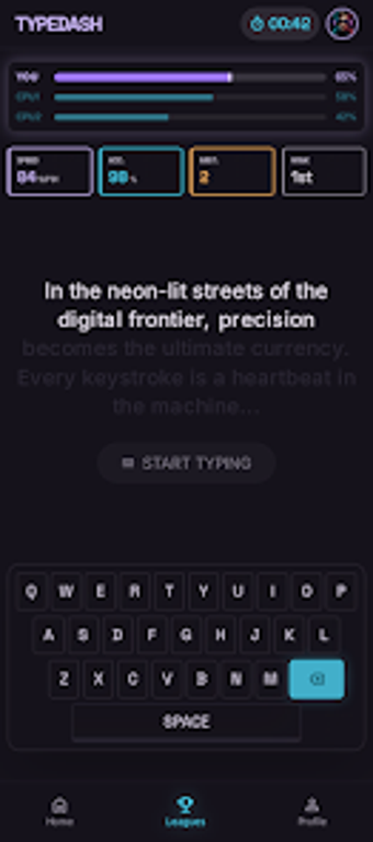 Image 0 for Typedash - Real typing ba…