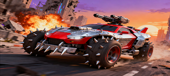 Image 0 for Combat flying car