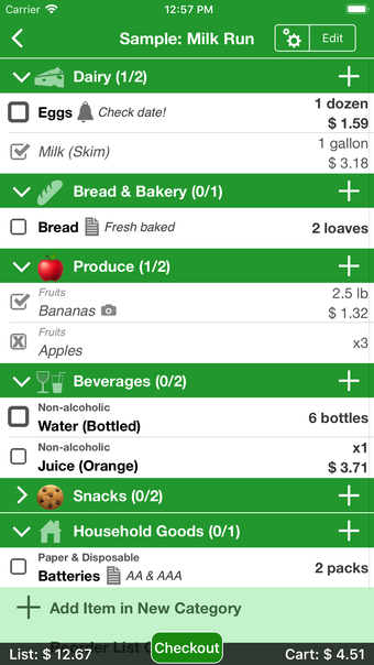Imagen 0 para Shopping Free (Grocery Li…