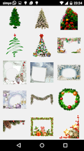 Image 2 for Merry Christmas Photo Sti…