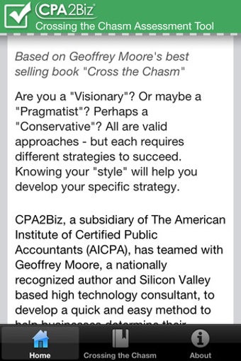 Imagen 2 para Crossing the Chasm Assess…