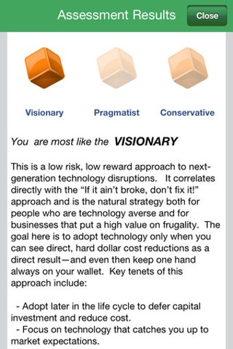 Imagen 4 para Crossing the Chasm Assess…