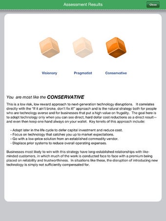 Imagen 5 para Crossing the Chasm Assess…