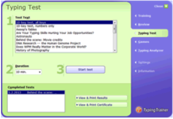 Image 1 for Typing Trainer