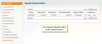 Image 5 for Magento Deposit Payment