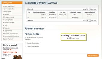 Image 2 for Magento Deposit Payment