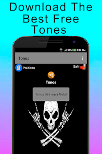Imagen 2 para Ringtones Heavy Metal 201…