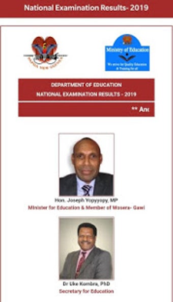 My PNG Exam Results Screen Grabs 3