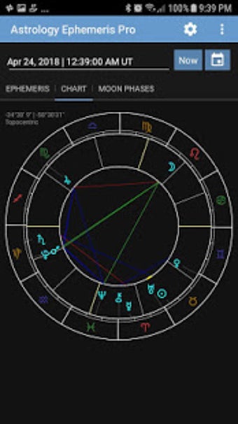 Image 1 for Astrology Ephemeris Pro