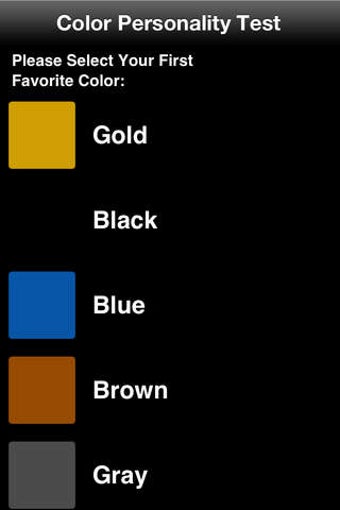 Image 0 for Favorite Color Personalit…