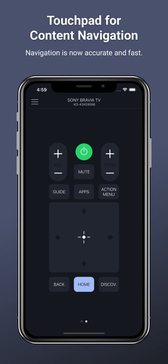 Image 2 for Smart TV Remote for Sony …