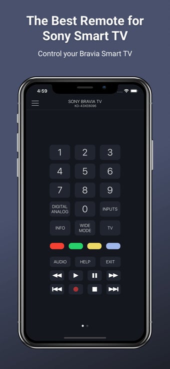 Image 1 for Smart TV Remote for Sony …