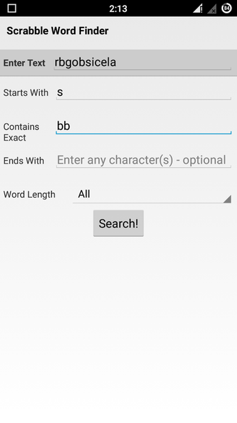 Image 2 for Word Finder Scrabble Solv…