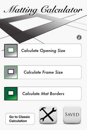 Image 0 for Matting Calculator