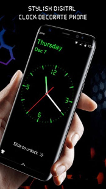 Imagen 2 para Analog Digital Clock Lock…