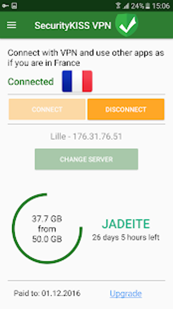 Image 1 for SecurityKISS Tunnel VPN