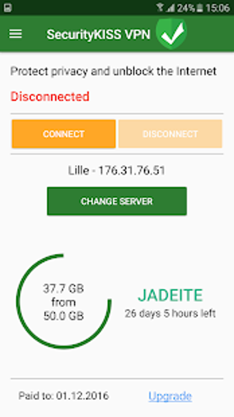 Imagen 2 para SecurityKISS Tunnel VPN
