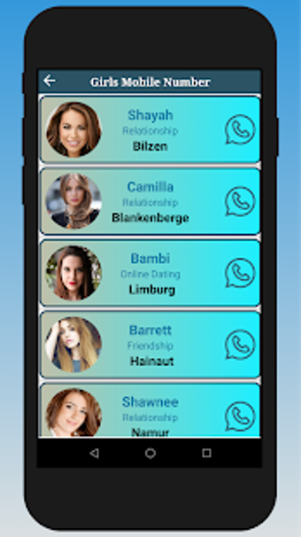 Imagen 3 para Girls Mobile Number (Pran…