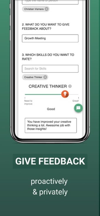 Image 2 for Tap My Back - Feedback Ap…