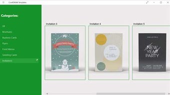Image 1 for CorelDRAW Templates for W…