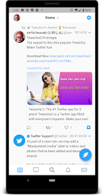 Imagen 1 para Tweecha 2 for Twitter - D…