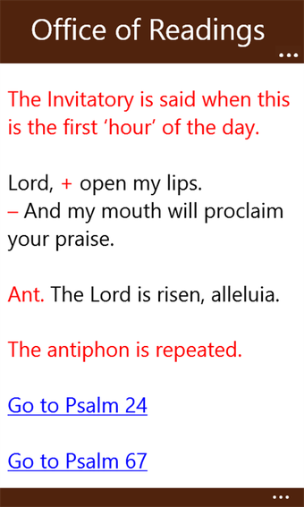 Image 2 for iBreviary TS for Windows …