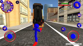 Image 2 for Superhero Stickman Rope h…